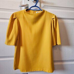 Calvin Klein puff sleeve blouse